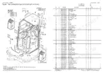 yanmar-vio75-a-excavator-crawler-back-hoe-parts-catalog-0cs10-m43501en-cab-parts-74.webp Yanmar Vio75-A cabin body accessory parts diagram and list with numbered components, seals, and hardware.
