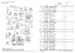yanmar-vio75-a-excavator-crawler-back-hoe-parts-catalog-0cs10-m43501en-parts-list-10.webp Yanmar Vio75-A parts list diagram showing locations of safety labels, decals, and identification tags on the excavator.