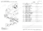 yanmar-vio75-c-excavator-crawler-back-hoe-parts-catalog-0cs10-m53500en-control-parts-40.webp Yanmar VIO75-C exploded view of control equipment, lock lever, and stand assembly with corresponding parts list table.