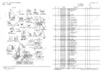 yanmar-vio75-c-excavator-crawler-back-hoe-parts-catalog-0cs10-m53500en-parts-list-9.webp Yanmar VIO75-C parts list diagram showing safety label locations, decals, and machine identification plate positions.