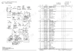 yanmar-vio75-crawler-backhoe-parts-catalog-0cs10-m40201en-parts-list-11.webp Yanmar VIO75 parts list diagram showing cabin and exterior safety label locations and identification numbers.