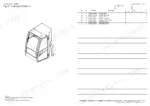 yanmar-vio80-1a-us-excavator-crawler-back-hoe-parts-catalog-0ck50-m00260en-cab-parts-86.webp Yanmar VIO80-1A (US) cabin assembly exploded view diagram and parts list for cab components and labels.