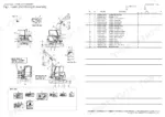 yanmar-vio80-1a-us-excavator-crawler-back-hoe-parts-catalog-0ck50-m00260en-parts-list-11.webp Yanmar VIO80-1A (US) parts list for exterior labels and safety decals with location diagrams and part numbers.