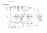 yanmar-vio80-1a-ycee-excavator-service-manual-0bkb3-g00200-hydraulic-41.webp Yanmar ViO80-1A (YCEE) hydraulic circuit schematic with relief valve pressure settings table.