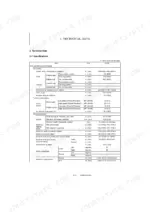 yanmar-vio80-excavator-service-manual-0bkb3-g80002-specs-27.webp Yanmar ViO80 technical data table showing machine dimensions, travel performance, digging depth, and work specifications.