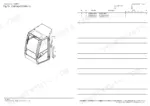 Yanmar VIO82 cabin assembly exploded view diagram with parts list for cabin and sponge components.