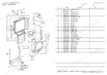 Yanmar VIO82 radiator exploded view diagram and parts list including hoses, clamps, shroud, and mounting hardware.