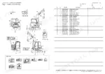 Yanmar VIO82 parts list for exterior labels and safety decals with reference diagram and component descriptions.