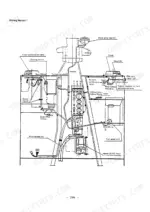 Yanmar YB401W, Wheel Backhoe wiring layout diagram showing lamps, switches, wire harness, and fuel gauge unit connections.
