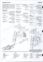 yanmar-ym135-to-ym330d-tractor-shop-manual-clearances-3.webp Yanmar YM135, YM135D, YM155, YM155D, YM195, YM195D, YM240, YM240D, YM330, YM330D front axle clearance specs and exploded view diagrams.