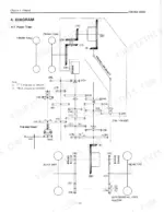 yanmar-ym169-ym169d-diesel-tractor-service-manual-torque-18-1.webp Yanmar YM169, YM169D power train system diagram showing engine, propeller shaft, one-way clutch, and differential lock.