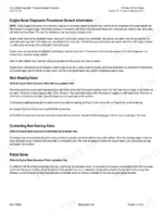 7de59553-b2-page-126 Cummins 24 Valve, 8.3 Liter Engine troubleshooting guide for main bearing, connecting rod, and piston noise symptoms.