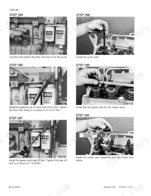 Case 621B repair manual