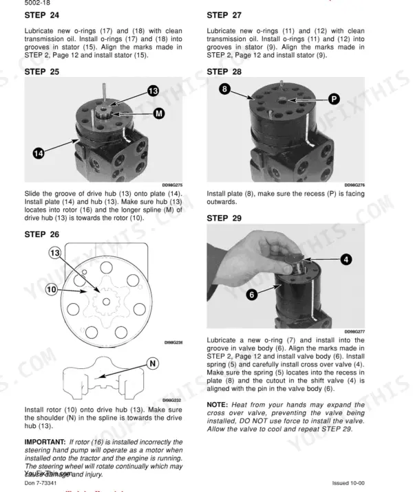 Case MX100 service manual