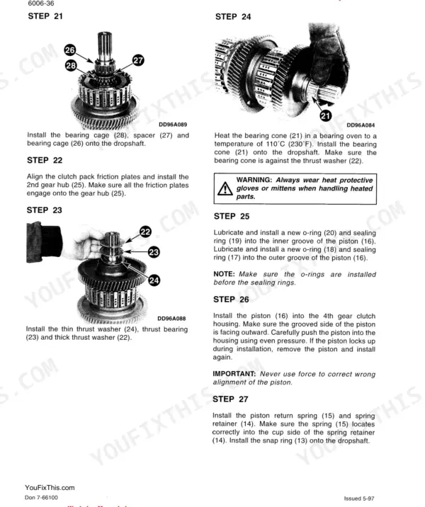 Case MX100 service manual