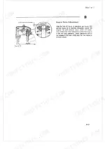 belarus-mtz-to-500-800-900-tractor-work-shop-manual-2009401-14-procedures-20.webp Belarus MTZ 50-80-90, MTZ 500-800-900 engine valve adjustment procedure diagram showing 0.3mm clearance specification.