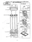 Case 1150 CRAWLER cylinder head removal and installation exploded view showing rocker arm, push rods, manifolds, and gaskets.