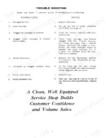 case-1150-crawler-crawler-shop-manual-9-72483-troubleshooting-52.webp Case 1150 CRAWLER troubleshooting table for engine overheating causes and remedies including fan belts, radiator, and pump.