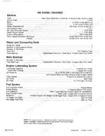 case-1835-uni-loader-uni-loader-service-manual-9-68700-specs-8.webp Case 1835 UNI-LOADER, 188 Diesel Engine, 148G Spark Ignition, G188D technical specifications table for engine systems.
