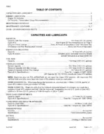 case-1840-1845c-skid-steer-service-manual-8-11093-specs-13.webp Case 1840, 1845C, 1840 Skid Steer service manual table of contents and fluid capacities and lubricants specification table.