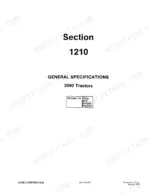 Case 2090, 2290 Service Manual - Page 1