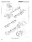 Case 2500 Cruz-Crane mechanical system exploded view diagram of the torque converter assembly components.