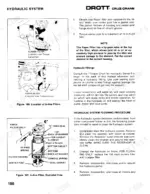 case-2500-cruz-crane-cruz-crane-service-manual-s406152m3-hydraulic-198.webp Case 2500 Cruz-Crane hydraulic filter location diagrams, exploded view of filter assembly, and system flushing procedure.