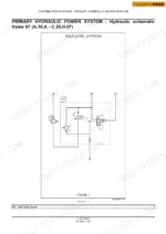 case-435-445ct-445-skid-steer-repair-manual-6-75491en-exploded-view-41.webp Case 435, 445CT, 445 primary hydraulic power system schematic showing the optional self-level valve assembly.