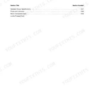 Case 521D Service Manual - Page 1