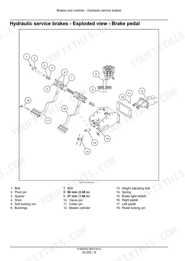Case 580N repair manual