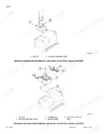 case-585g-586g-588g-forklift-service-manual-7-14851-exploded-view-52-1.webp Case 585G, 586G, 588G Forklift battery ground strap removal and installation exploded view diagrams for single and double battery.