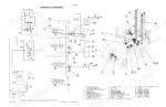 case-585g-586g-588g-forklift-service-manual-7-14851-torque-6-1.webp Case 585G, 586G, 588G Forklift hydraulic schematic diagram showing pump, control valves, cylinders, and component legend.