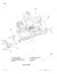Case 621C, 721C, 621C/721C Loaders exploded view diagram of engine, flywheel housing, and engine mount components.