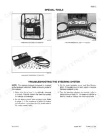 case-621e-wheel-loader-service-manual-84243974-troubleshooting-321.webp Case 621E, Wheel Loader, 621E Tier 3: Special tools for steering system troubleshooting, including flowmeter and fitting kits.