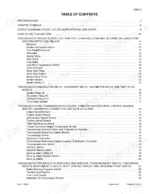 case-821c-to-loader-loader-service-manual-7-13451-troubleshooting-53.webp Case 821C Loader, 721C Loader electrical system table of contents for troubleshooting batteries, relays, and sensors.