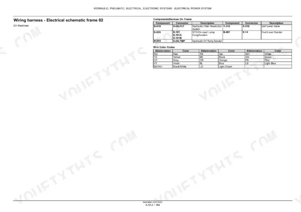 Case SR130 service manual - Hydraulic, Pneumatic, Electrical, Electronic Systems - Electrical Power System