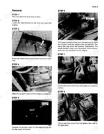 case-corporation-688-excavator-crawler-excavator-service-manual-8-66052-procedures-46.webp Case Corporation 688 Excavator removal procedure steps for radiator hose, oil pressure switch, and alternator wiring.