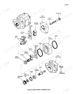 case-corporation-880b-excavator-service-manual-9-68144-exploded-view-559.webp Case 880B, 880 Excavator: Exploded view of hydraulic swing motor.