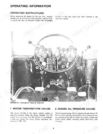 case-cougar-ii-tractor-operator-manual-37-036-operations-21.webp Case Cougar II, Cougar II Tractor instrument panel and controls diagram with numbered components and gauge descriptions.