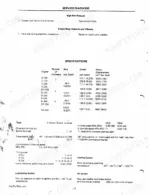 Case IH 1255, 1455, 743XL, 745XL, 844XL, 856XL, 955XL, 1055XL, 956XL, 1056XL, 1255XL, 1455XL engine specs and diagnosis table.