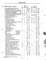 Case IH 1255, 1455, 743XL, 745XL, 844XL, 856XL, 955XL, 1055XL, 956XL, 1056XL, 1255XL, 1455XL engine torque specification table.