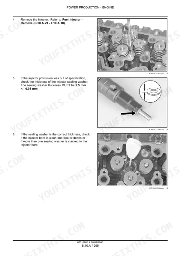 Case IH 6TAA-8304 repair manual - Power Production - Engine
