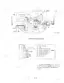 Case IH 786-1586, Hydro 186 exploded view of two-piece design front axle bolster, pivot pin, and steering cylinder.