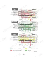 case-ih-786-to-186-tractors-service-manual-gss14703-hydraulic-170.webp Case IH 786, 886, 986, 1086, 1486, 1586, Hydro 186 steering valve hydraulic flow diagram for left, neutral, and right positions.