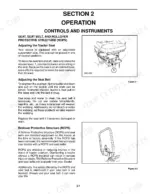 case-ih-d25-d29-d33-tractors-operator-manual-86617541-operations-17.webp Case IH D25, D29, D33, DX25, DX29, DX33 seat adjustment and ROPS operation procedures with component diagrams.
