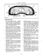 case-ih-dx21-dx24-tractors-operator-manual-87300158-controls-27.webp Case IH DX21, DX24, DX24 Tractors instrument panel diagram with numbered indicators for gauges and warning lights.