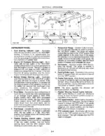 case-ih-dx48-dx55-tractor-operator-manual-87544706-controls-29.webp Case IH DX48, DX55, DX48 Tractor, DX55 Tractor instrument panel diagram and indicator light descriptions.