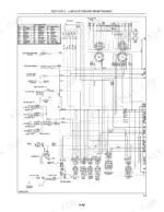 case-ih-dx48-dx55-tractor-operator-manual-87544706-wiring-107.webp Case IH DX48, DX55 Tractor electrical wiring diagram showing fuse box, instrument panel, sensors, and relay connections.