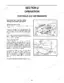 Case IH DX48, DX55 operator manual page showing seat adjustment and seat belt operation procedures with component diagrams.