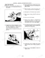 case-ih-farmall-to-tractors-tractors-operator-manual-84131301-operations-19.webp Case IH Farmall 65C-95C Tractors safety manual: illustrations and operating procedures for driving on slopes and hills.